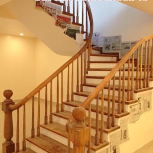 Cầu thang gỗ tại Hà Nội, cầu thang gỗ đẹp Cầu thang gỗ tại Hà Nội, cầu thang gỗ đẹp