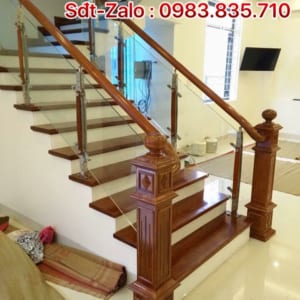 Cầu thang kính gỗ đẹp Hà Nội , báo giá cầu thang lan can kính Cầu thang kính gỗ đẹp Hà Nội , báo giá cầu thang lan can kính