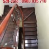 Cầu thang kính lan can kính tay vịn gỗ Cầu thang kính lan can kính tay vịn gỗ
