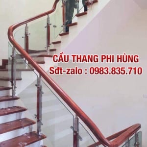 Cầu thang kính cầu thang kính gỗ đẹp hiện đại Cầu thang kính cầu thang kính gỗ đẹp hiện đại