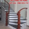 Cầu thang kính gỗ đẹp ở Hà Nội. Cầu thang kính lan can kính đẹp hiện đại