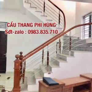 Báo giá cầu thang inox tay vịn gỗ đẹp nhất tại Hà Nội Báo giá cầu thang inox tay vịn gỗ đẹp nhất tại Hà Nội