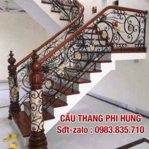 Cầu thang sắt nghệ thuật tại Hà Nội Cầu thang sắt nghệ thuật tại Hà Nội