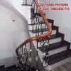 Cầu thang sắt nghệ thuật đẹp tại Hà Nội Cầu thang sắt nghệ thuật đẹp tại Hà Nội
