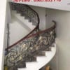 101+ mẫu cầu thang sắt nghệ thuật tay vịn gỗ