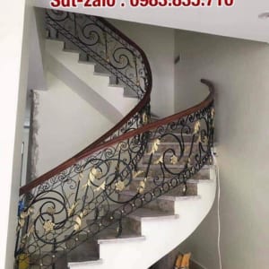 101+ mẫu cầu thang sắt nghệ thuật tay vịn gỗ 101+ mẫu cầu thang sắt nghệ thuật tay vịn gỗ