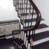 Cầu thang sắt gỗ đẹp Hà Nội, cầu thang sắt nghệ thuật