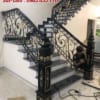 Báo giá cầu thang sắt nghệ thuật, cầu thang lan can sắt mỹ thuật