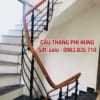 Cầu thang sắt tay vịn gỗ đẹp, Cầu thang lan can sắt Hà Nội Cầu thang sắt tay vịn gỗ đẹp, Cầu thang lan can sắt Hà Nội