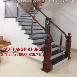 Cầu thang gỗ kính đẹp, Cầu thang kính lan can kính đẹp nhất Hà Nội Cầu thang gỗ kính đẹp, Cầu thang kính lan can kính đẹp nhất Hà Nội