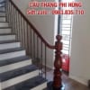 Cầu thang sắt đẹp, Cầu thang lan can sắt tay vịn gỗ Cầu thang sắt đẹp, Cầu thang lan can sắt tay vịn gỗ
