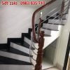 Cầu thang inox tay vịn gỗ giá bao nhiêu, Báo giá cầu thang lan can inox tay vịn gỗ tại Hà Nội