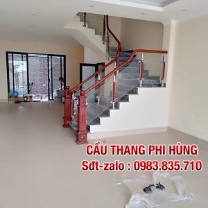 Xem ngay các mẫu cầu thang kính tay vịn gỗ, Cầu thang kính cường lực tại Hà Nội Xem ngay các mẫu cầu thang kính tay vịn gỗ, Cầu thang kính cường lực tại Hà Nội