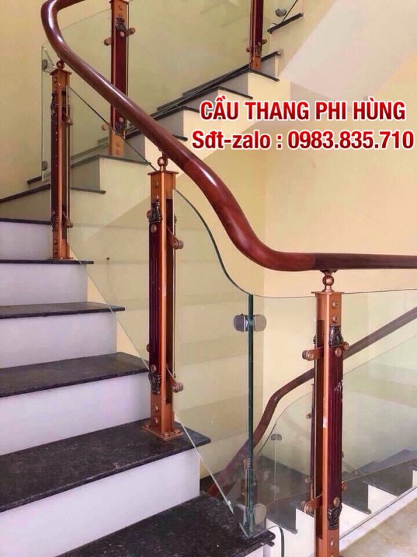 Báo giá cầu thang kính cường lực, Cầu thang kính đẹp tại Hà Nội