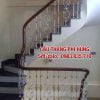 Cầu thang sắt tay vịn gỗ, Lan can cầu thang inox tay vịn gỗ tại Hà Nội Cầu thang sắt tay vịn gỗ, Lan can cầu thang inox tay vịn gỗ tại Hà Nội
