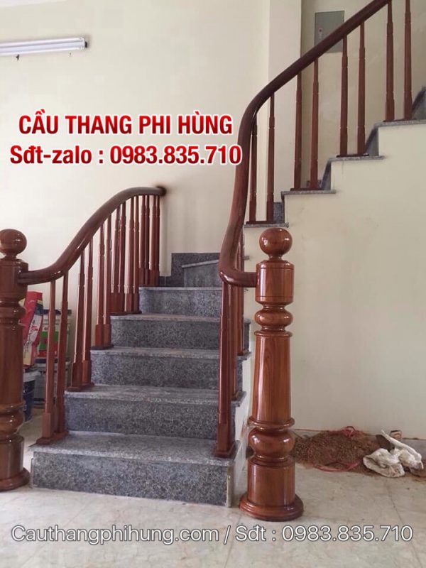 Cầu thang gỗ đẹp, Báo giá cầu thang con tiện gỗ