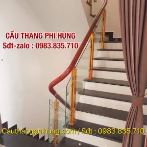 Báo giá lan can cầu thang kính cường lực, Mẫu cầu thang kính gỗ đẹp hiện đại Báo giá lan can cầu thang kính cường lực, Mẫu cầu thang kính gỗ đẹp hiện đại
