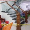 Tổng hợp 100+ mẫu cầu thang lan can kính cường lực tay vịn gỗ đẹp tại Hà Nội Tổng hợp 100+ mẫu cầu thang lan can kính cường lực tay vịn gỗ đẹp tại Hà Nội