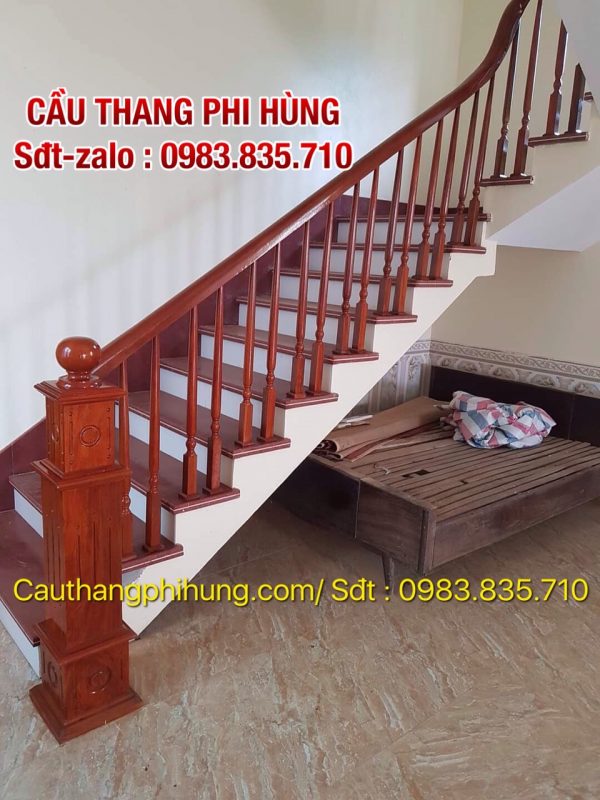 Xem ngay 100 mẫu cầu thang gỗ đẹp tại Hà Nội