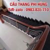 Cầu thang inox tại Hà Nội, Lan can cầu thang inox tay vịn gỗ đẹp nhất