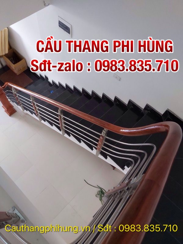 Cầu thang inox tại Hà Nội