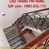 Tổng hợp 883 mẫu lan can cầu thang sắt nghệ thuật, Lan can cầu thang sắt mỹ thuật tại Hà Nội