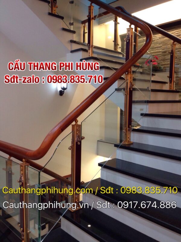 LAN CAN CẦU THANG KÍNH CƯỜNG LỰC