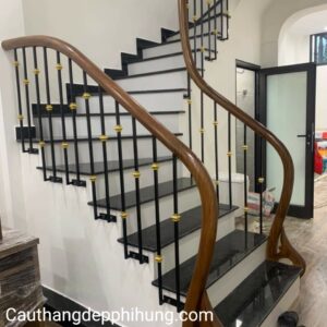 Cầu Thang Sắt Nghệ Thuật Đẹp . Mẫu Cầu Thang Lan Can Sắt Tay Vịn Gỗ Cầu Thang Sắt Nghệ Thuật Đẹp . Mẫu Cầu Thang Lan Can Sắt Tay Vịn Gỗ