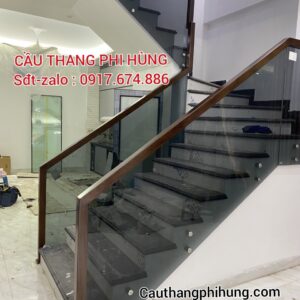 Cầu Thang Kính Tay Vịn Gỗ . Cầu Thang Kính Gỗ Cường Lực Đẹp Cầu Thang Kính Tay Vịn Gỗ . Cầu Thang Kính Gỗ Cường Lực Đẹp